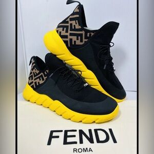 COPY - Stylish Black and Yellow Men's Shoes